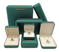 Factory in Stock Double Ring Box Leather Gift Box Jewelry Boxes Jewelry Packaging