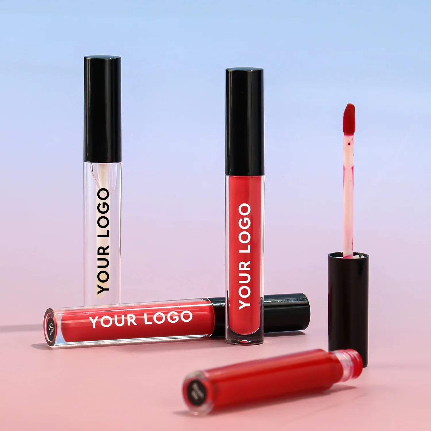 Wholesale Waterproof Mineral Long Lasting Private Label Matte Liquid Lipstick Moisturizing Glossy Lip Gloss for Ladies