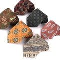 Men's 9cm Polyester Printed Casual Business Tie Stylish Striped Jacquard Design Formal Party Accessory