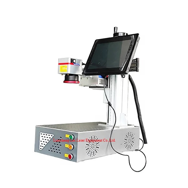 5W UV Laser Engraving Machine Desktop Laser Marking Machine With Rotary Axis and Double Red Light Laser Head