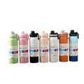 1000ML Insulation Reusable BPA Free Portable Handle Cover Thermos Water Bottle for Men Women Straight Drink Bottle