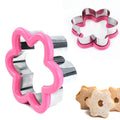 Hot Sale Kids DIY Lovely Flower Shape Cake Baking Tools Set With Cookie Cutter