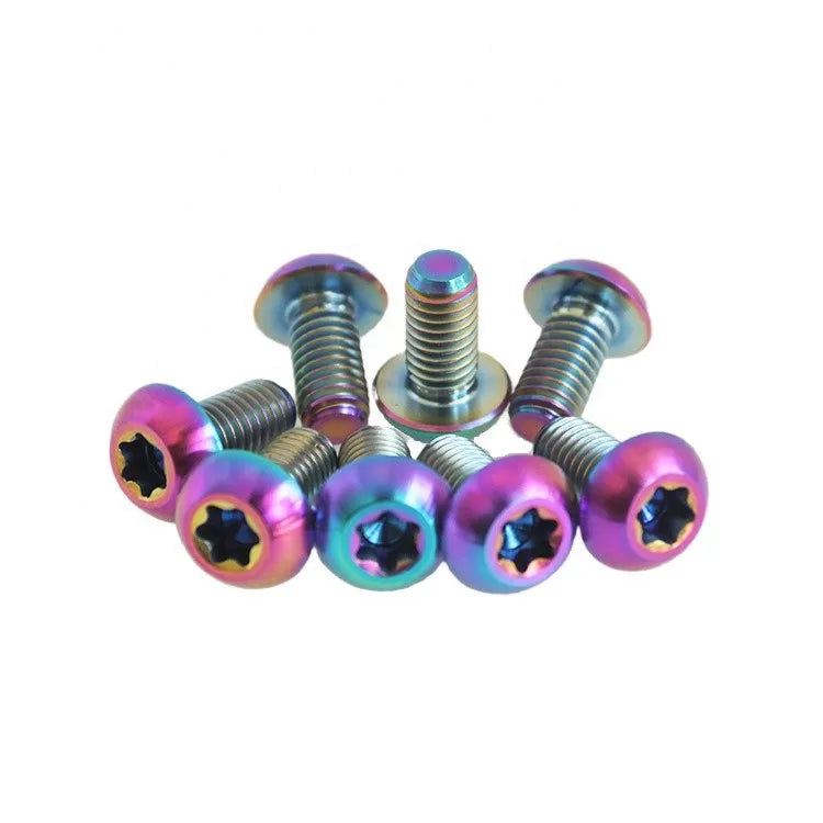 Factory Supply Gr5 Ti6al4v Titanium Button Screws for Sale