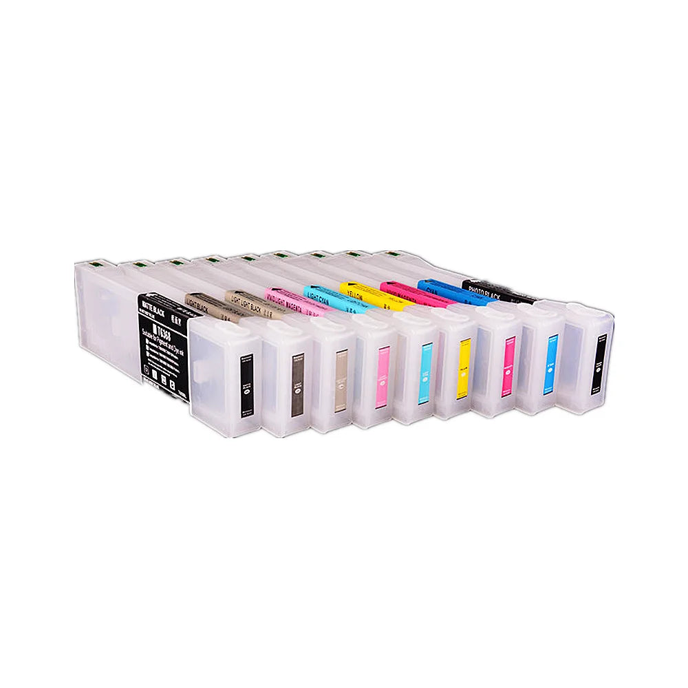 Ocbestjet T5961 - T5969 Empty Refillable 7890 ARC Refill Ink Cartridge With Chip for Epson Stylus PRO 7908 9908 9890 Printer