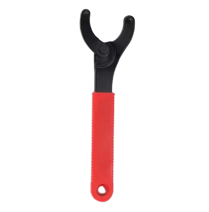 IRONDONKEY Carbon Steel Orange Bicycle Axle Tooth Disk Wrench Tool BS-08 for Axle Disassembly Crankshaft Shop Tools