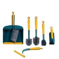 Nordic Style Soft TPR Cleaning Brush with Handle for Washing Clothes and Shoes Eco-Friendly Household Combination Set
