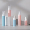 Beautiful Empty 15ml 30ml 50ml Blue Pink Airless Cosmetic Lotion Pump Bottle Hair Mist Spray Bottles for Skin Care