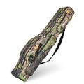 3 Trays Round Fishing Tackle Bag Foldable Oxford Fishing Rod Bag Outdoor Waterproof Rod Bag
