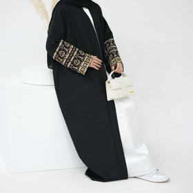 2024 Loriya Abaya Women Muslim Dress Femmes Robe Musulmane Islamic Clothing Linen Dubai Abaya Womens Clothing