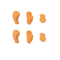 Artificial Foods Realistic Chicken Wing Drumstick Simulation Food Models for Photography Kids Kitchen Toy Props Decoration