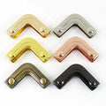 Deepeel BF356 25mm Zinc Alloy Decorative Bag Buckle Handmade DIY Hardware Accessories Product Corner Buckle for Bag Edge Banding