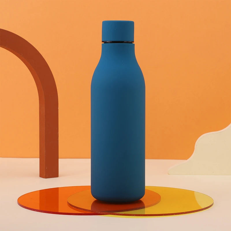 2025 Outdoor Double Wall Thermos Vacuum Flask Insulated Sports Cola Shaped Stainless Steel Water Bottle