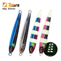 Tolure 60g Luminous Tungsten Steel Jig Without Hook Artificial Hard Bait Fishing Spoon Lure for River & Lake