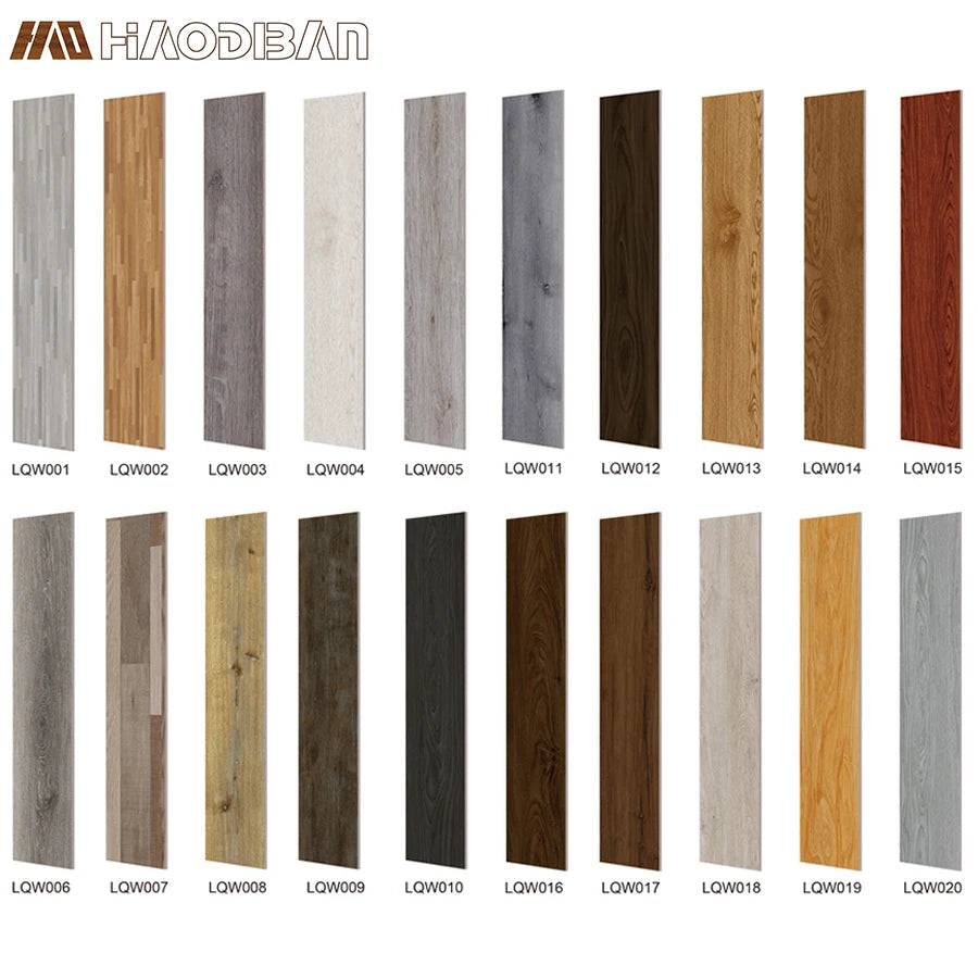 Hot Sale Multi Wood Pattern 2mm PVC Glue Dry Back Floor Plank Peel Stick Waterproof Indoor Vinyl Flooring Self Adhesive Tiles