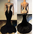 Black Luxrucy Sparkly Evening Dress Women Celebrate Birthday Dresses Club bar Party Girl Stage Show Wear Dj Clothing