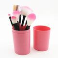 Wholesale Professional 12-Piece Synthetic Hair Makeup Brush Set with Concealer Case Plastic Handle Private Label Face Use
