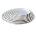 Customized Eco-Friendly Restaurant Tableware Charger Serving 10 Inch Unbreakable White Round Melamine Dinner Plate