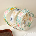 MUJU C047 Women's Embroidered Non-slip Fashion Headband with Wide Edge Summer Hair Accessories Rapid Sample