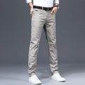 Men's Straight Tube Men's Slim Fitting Men's Pants Casual Cotton Pants