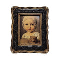 Antique Design 2.5x3.5 Inch Premium Black Resin Frame Classic Vintage American Art Wall Hanging Photo Frame Targeted for Classic