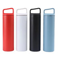 Wholesale Water Bottles 304 Stainless Steel Vacuum Straight Cup Double Wall Vacuum Bottle Skinny Tumbler With Handle