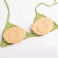 Women's Reusable Invisible Adhesive Push-up Bra Pads Sided Sticky Inserts for Bikini Dresses Padded Bras Underwear Accessories
