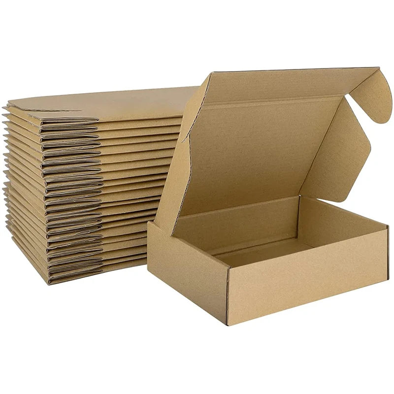2025 Best Selling Transport Box Packing Box Carton for Clothes and Shoes Brown Corrugated Box