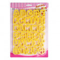 34pcs Alphabet Letter Number Cake Cutter Decorative Tools Fondant Cake Biscuit Baking Mould Symbol Cookie Cutter