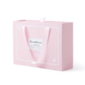 Popular New Drawer Type Eco-Friendly Recycled Materials Rigid Gift Box with Ribbon and Handle