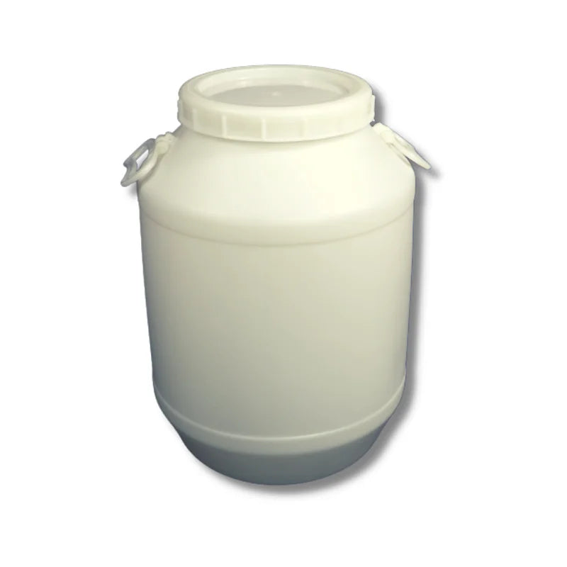 White Food Grade Thick Plastic HDPE 50L Plastic Drum Use for Enzyme