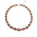 Genuine jewelry Necklace Natural amber Ukraine amber necklace 6mm gemstone amber
