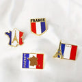 Wholesale Custom Design American Mexican France Brooch Swiss Flag Lapel Pin Country Flags USA Canada World Golf Flag Lapel Pin