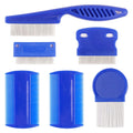 Stocked Pet Tear Eye Stain Metal Pin Needle Teeth Remover Comb for Dogs Cats Pet Grooming Tool
