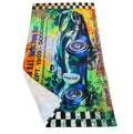 Custom 100% Cotton Digital Printed Bath and Beach Towel Low MOQ 50 Pcs Feature Compressed
