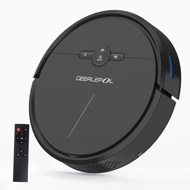 Geerlepol Smart Robotic Vacuum Cleaner Wet Dry Mopping Sweeping Vacuums Automatic Cleaning for Household Electric Power Sale