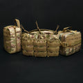 Camouflage Security Tactical Battle Belts for Men Quick Release Rigger Padded Patrol Belt Heavy Duty Belts with Mag Pouches