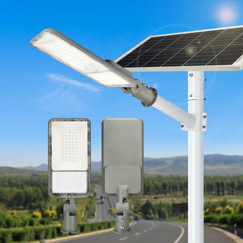 KCD 1500 Watt 2000w Outdoor Smart High Lumen Landscape LED Cell Powered 200 Watts Solar Street Light Light With Motion Sensor