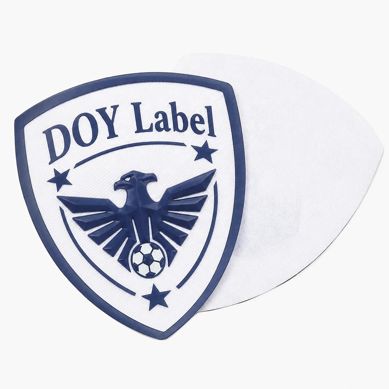 Wholesale Custom 3D TPU Logo Embossed Patches for Soccer Clothing