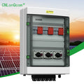 CNLonQcom Outdoor Waterproof PV Combiner Box DC1000V 3 Input 3 Out with Fuse SPD QD IP65 Solar Control Box MegaBDM