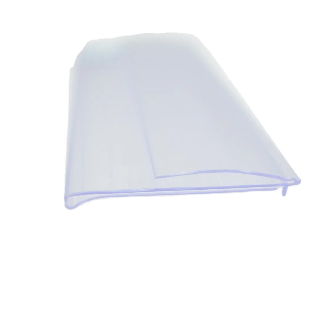 Transparent Label Strips PVC Plastic Price Label Holders Are Used for Supermarket Shelves