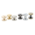 Nolvo World 6 Colors  Flat Head Copper Stud Rivets for Handbag Metal Button Rivet Clothing Rivets Studs for Bags