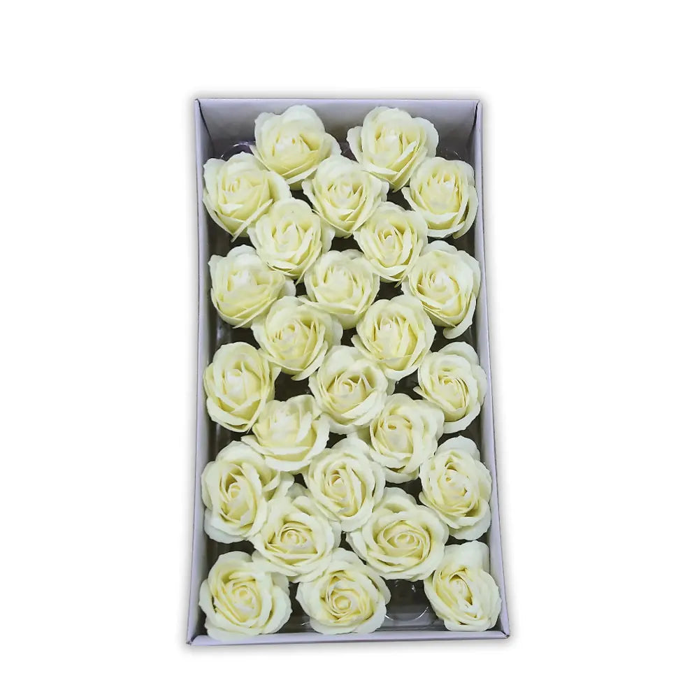 25pcs/Box 5layers Flowers Rose Box Soap-Rose Bud Petal Rose Flower From Soap Flowers MegaBDM