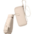 UV Production Sunscreen Umbrellas With Case Lady Mini Capsule Umbrella Girls Portable Pocket 5 Folding Umbrella