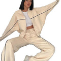 Streetwear Print logo Women Sweat Suits Set Hoodies Set Hoodies and Jogger Set Women Hoodie Suit