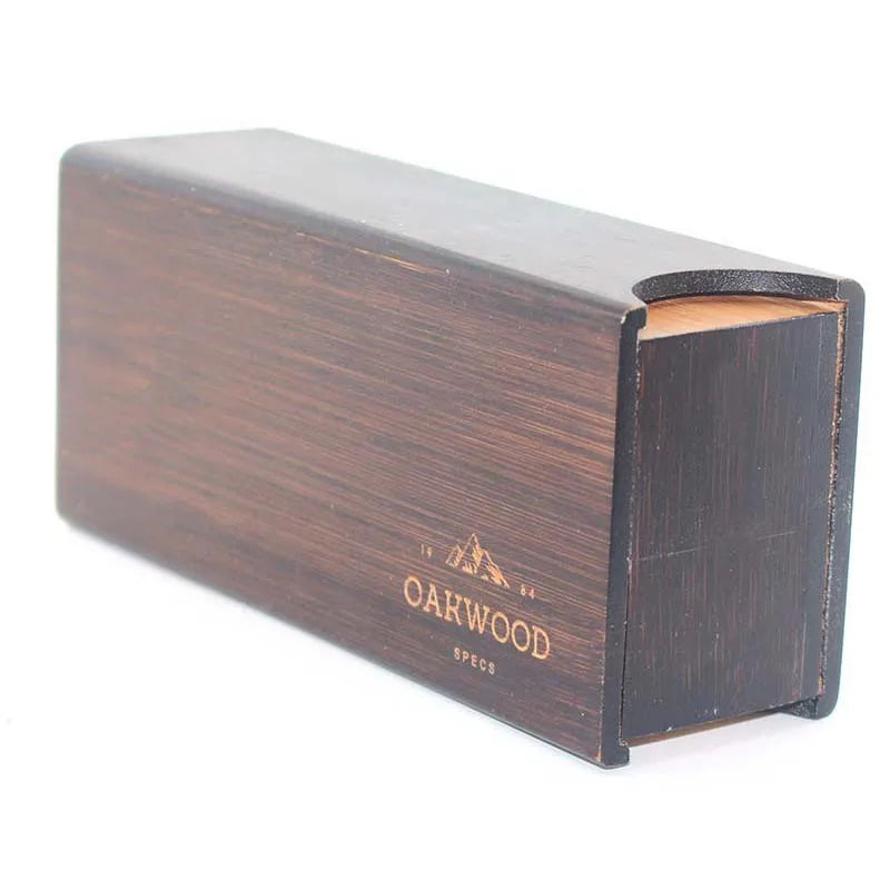 Beiyuan BY0405-7 2025 Branded Custom Solid Pattern 7-7.9in Rectangle Wooden Bamboo Fashionable Sunglasses Storage Gift Box