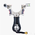Alloy Slingshot Rubber Band Free Fast Pressure Laser Sight Precision Competitive Slingshot