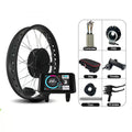 Stock Mtx 27.5"29" 52v/60/72v 3000w 60a Sine Wave Controller Sw900 Color Electric Bicycle Bike Ebike Hub Motor Conversion Kit