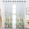High Quality Custom Design Painting Floral Woven 100% Polyester Oxford Shop Window Modern Style Living Room Blackout Insulated