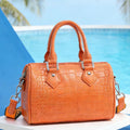 2025 Women's Designer Faux Leather Crossbody Shoulder Bag Custom Luxury Logo Handbags with Pearl Decoration Wholesale