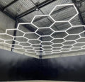 4.8M*2.4M Car Accessories Work Light Hexagon Garage Lighting Honeycomb Led Light